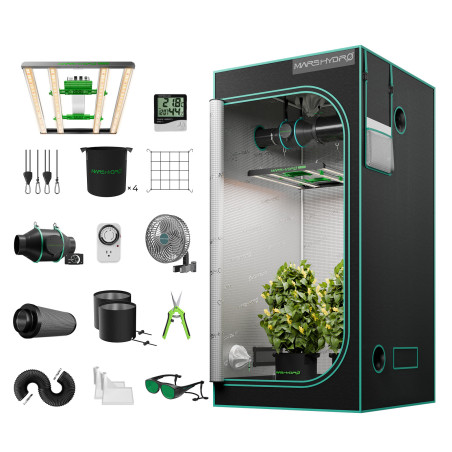 Celotni paket Mars Hydro Grow set FC-E 3000