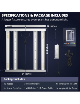 Viparspectra KS 2500/250W