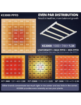 Viparspectra KS 3000/300W